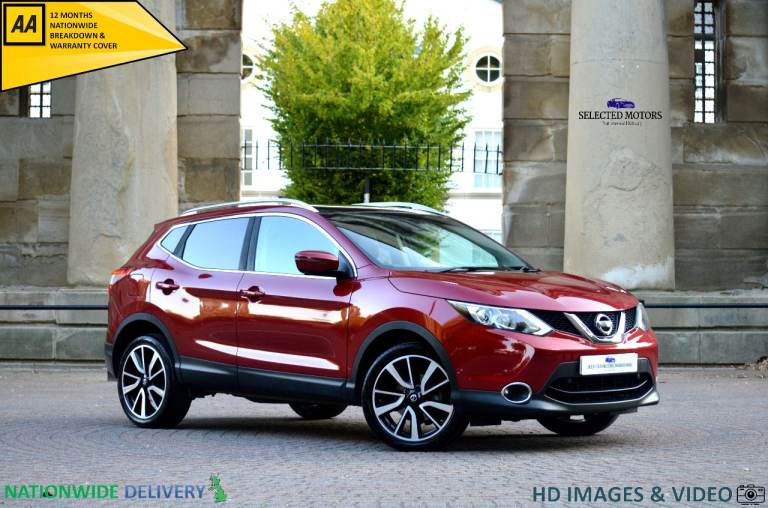 ✯ 2015 NISSAN QASHQAI 1.5 DCI TEKNA ✯ SUNROOF ✯ H/LEATHER ✯ NAV ✯ 360 CAM ✯ KEYLESS ✯
