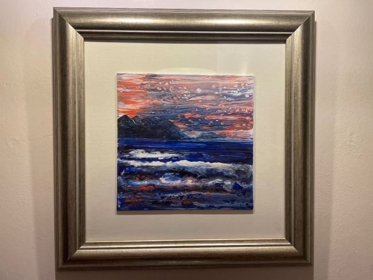 Original Oil Painting Isle of Skye Framed and Mounted