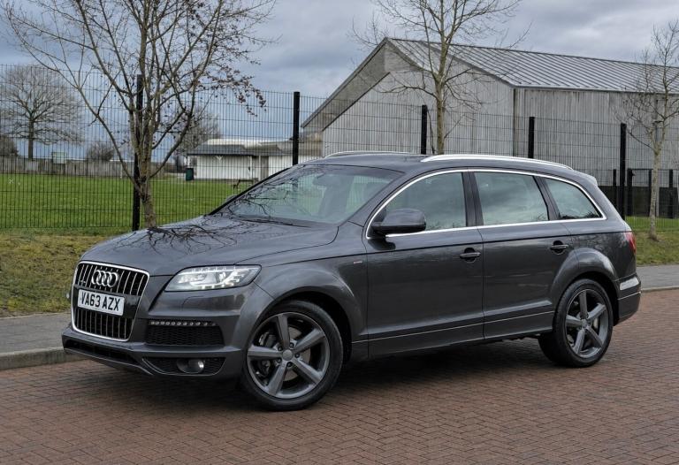 2014 63 AUDI Q7 3.0 TDI 245 QUATTRO S LINE AUTO TIPTRONIC FASH GREY 4X4