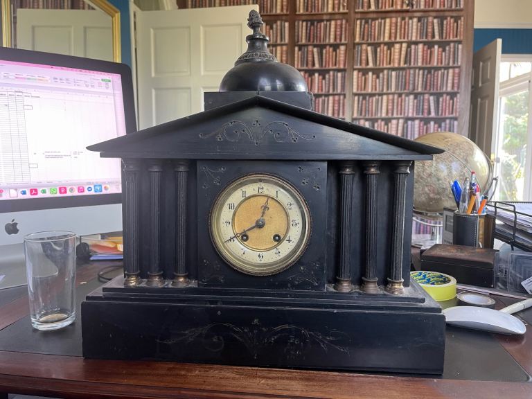 image for Marble mantel clock