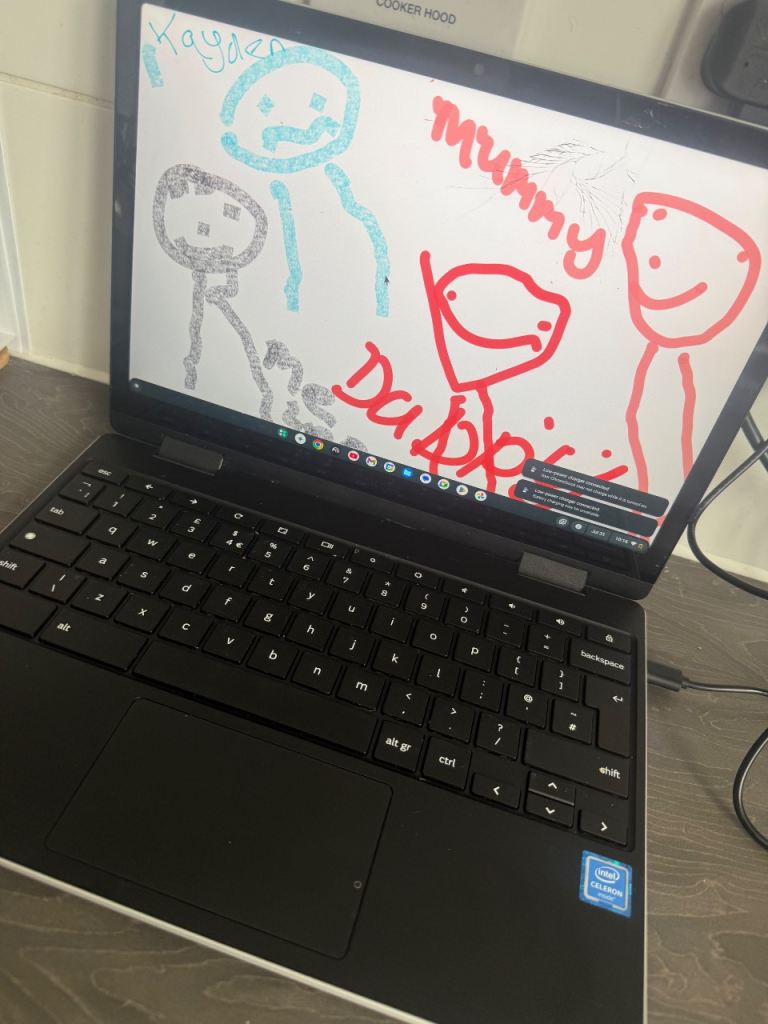 Chromebook Samsung Silver touchscreen