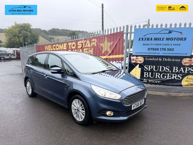 2018 Ford S-Max 1.5 EcoBoost 165 Zetec 5dr MPV PETROL Manual