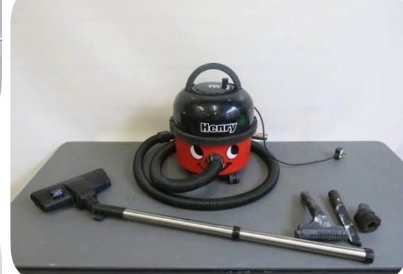 Henry Vacuum Cleaner with Attachments – Good Working Order