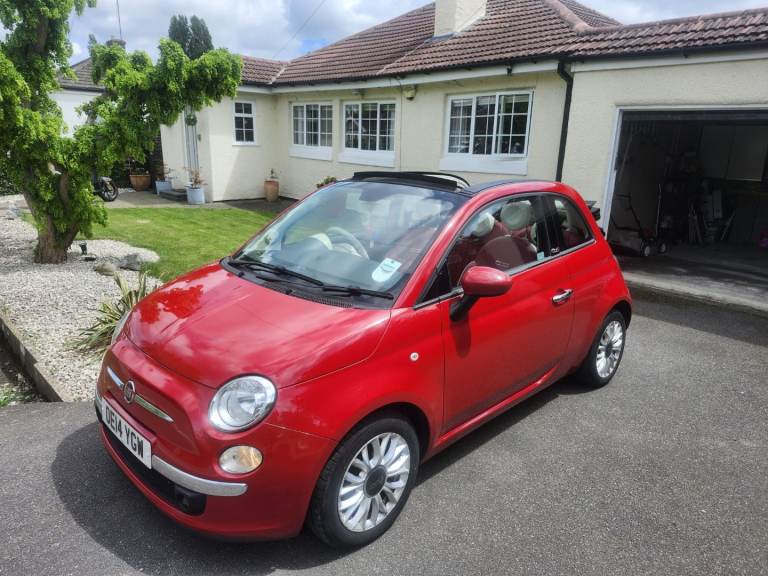 Fiat 500 lounge twinair convertible 2014