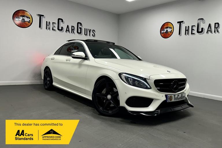 2017 Mercedes-Benz C Class 2.1 C220d AMG Line (Premium Plus) Saloon 4dr Diesel G-Tronic+ 4MATIC E...