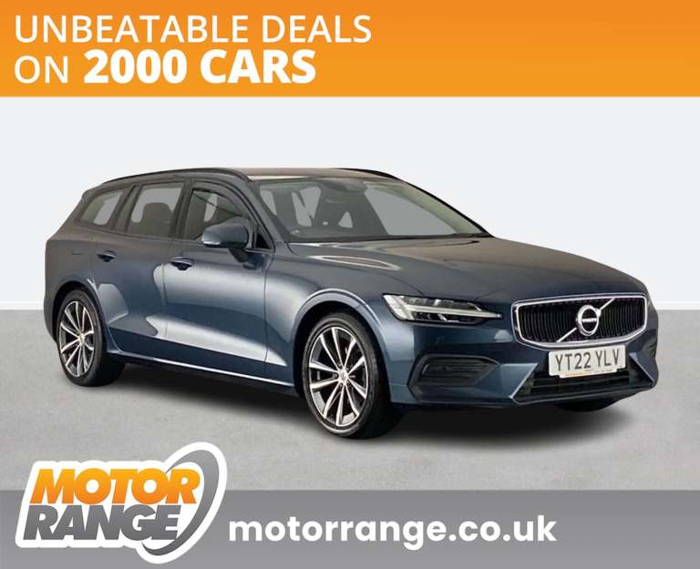 2022 Volvo V60 2.0 B3P Momentum 5dr Auto [7 speed] Estate PETROL Automatic