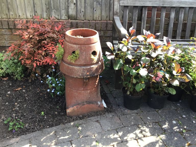Pair of Old Original Chimney Pots (2)
