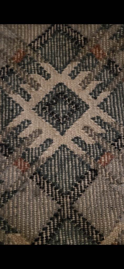 Handmade Ikea wool rug £100