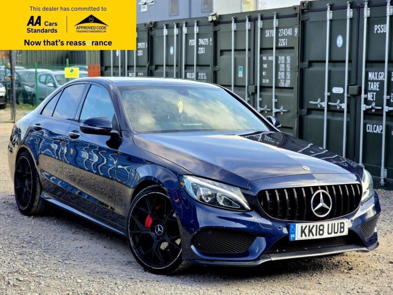 2018 Mercedes-Benz C Class 2.1 C220d AMG Line (Premium) Saloon 4dr Diesel G-Tronic+ Euro 6 (s/s) ...