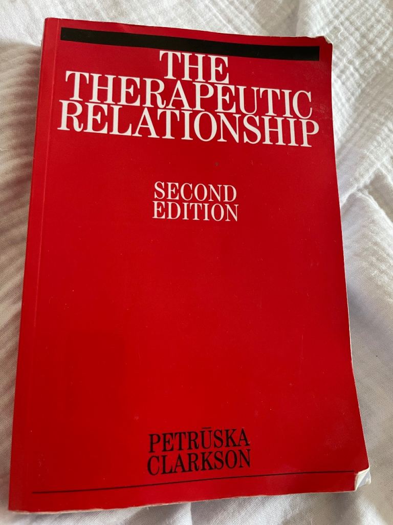 The therapeutic Relationship by Petruska Clarkson 