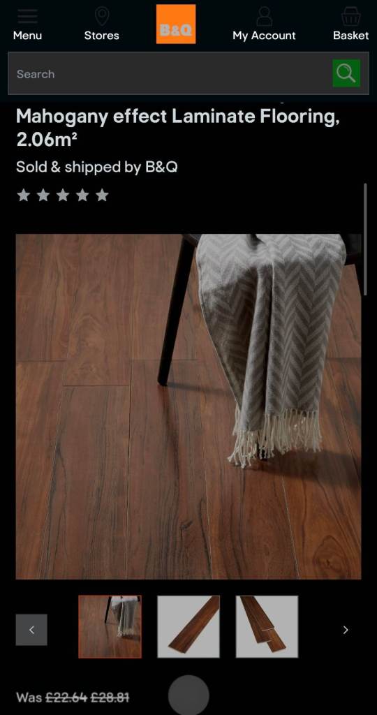 Brand New Laminate Flooring.