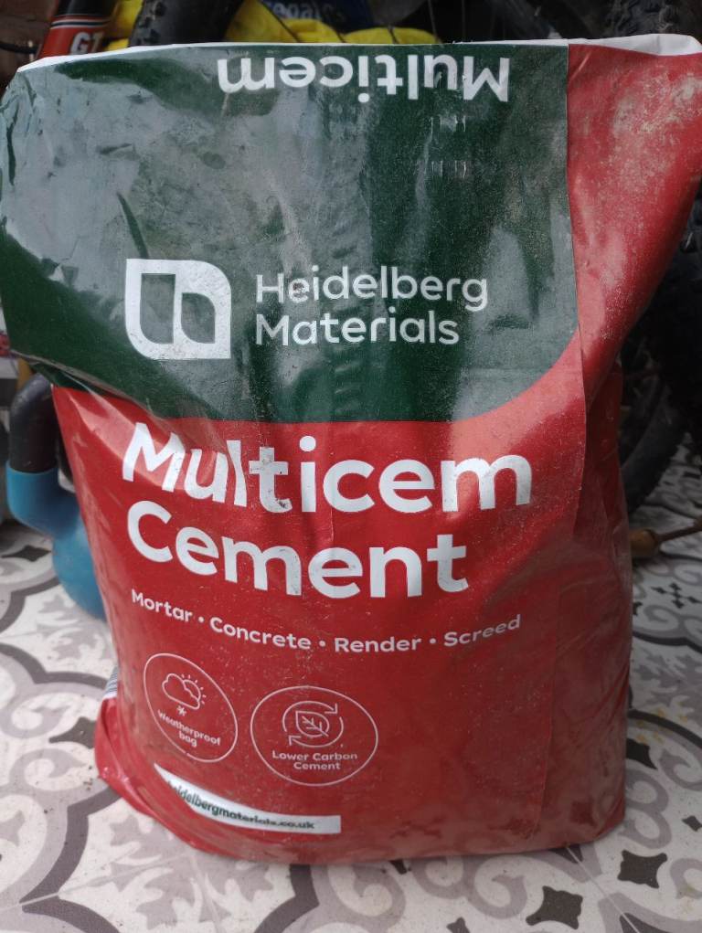 Bag of cement