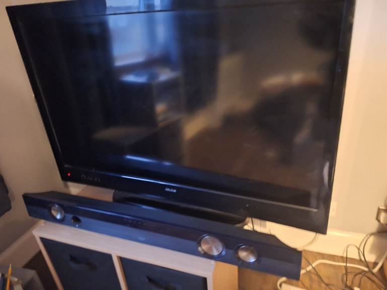 image for Tv and sound bar