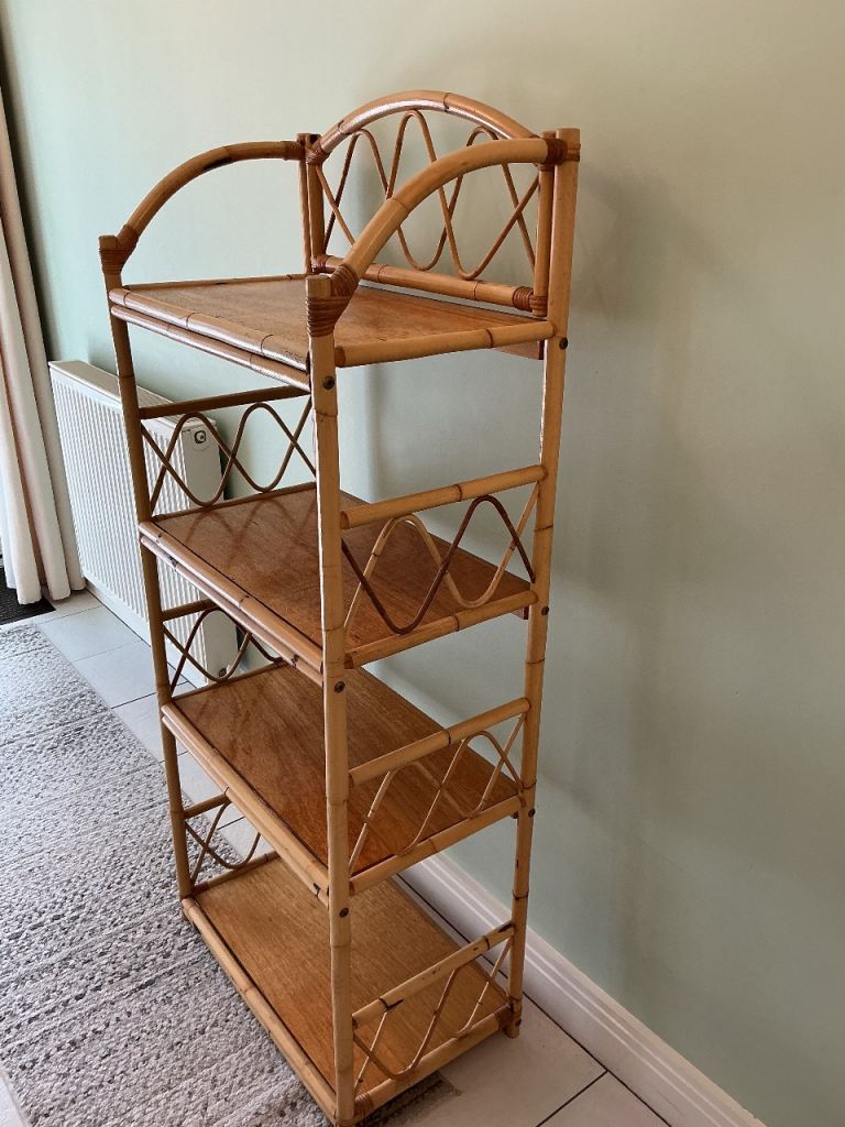 3-Tier Bamboo Shelving Unit