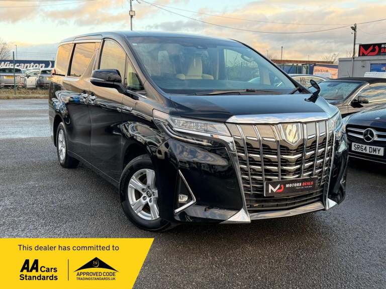 2020 Toyota Alphard 2.5 Petrol/Hybrid 8 Seater 5dr MPV Petrol/Electric Hybrid Automatic