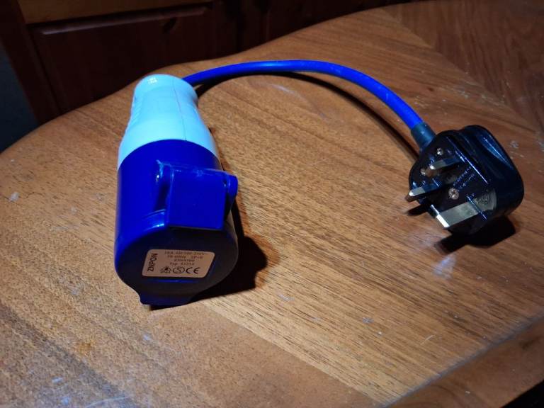 FREE Mains to caravan adaptor