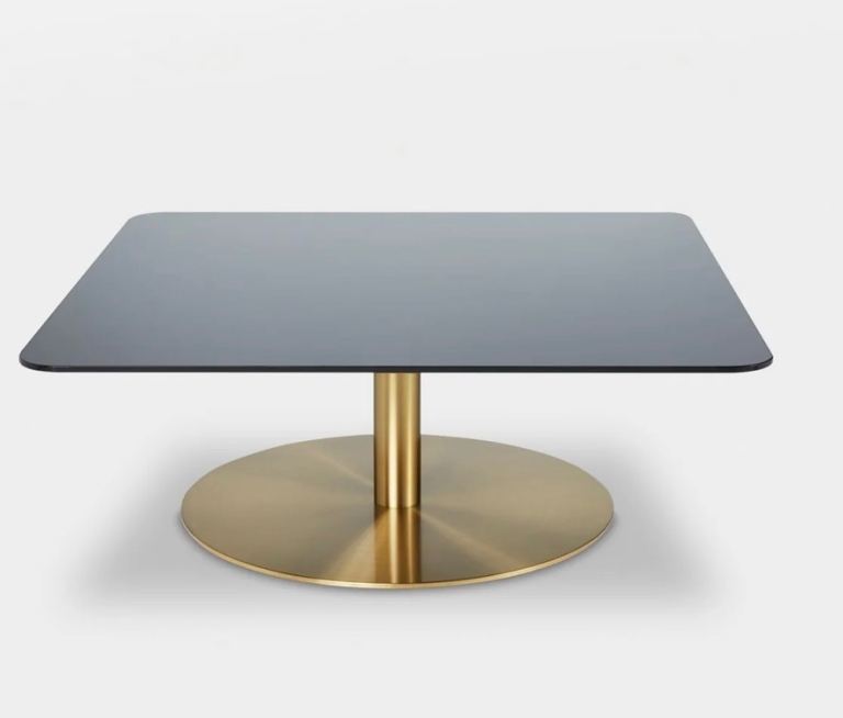 Tom Dixon Flash Square Coffee Table - Mirrored Glass - Excellent Condition