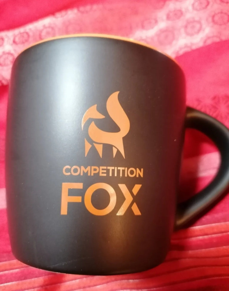 Competition Fox coffee mug