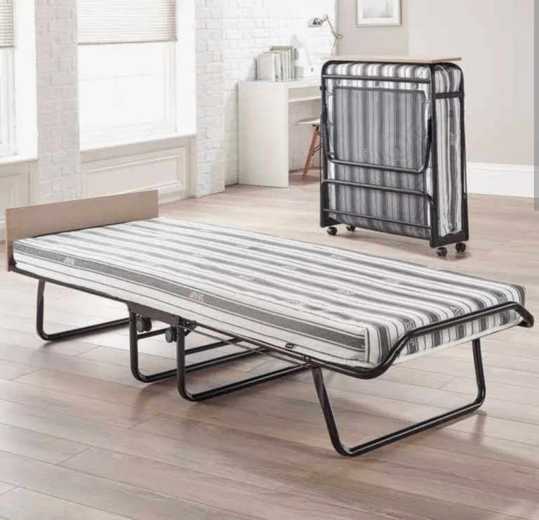 Jay-Be Supreme Automatic Folding Bed with Rebound e-Fibre Mattress - Single 