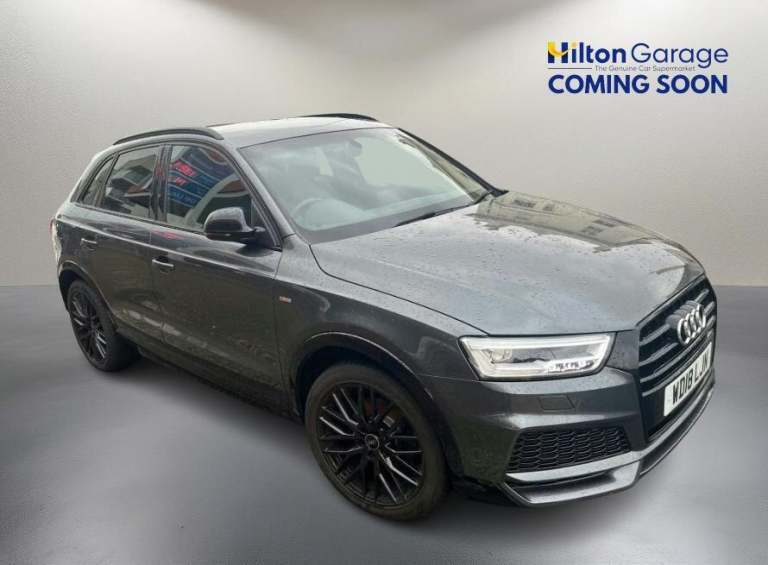 2018 Audi Q3 1.4 TFSI CoD Black Edition SUV 5dr Petrol S Tronic Euro 6 (s/s) (150 ps) ESTATE Petr...