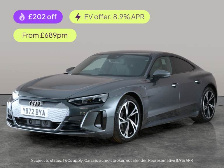 2022 Audi e-tron GT 390kW Quattro 93kWh 4dr Auto COUPE ELECTRIC Automatic