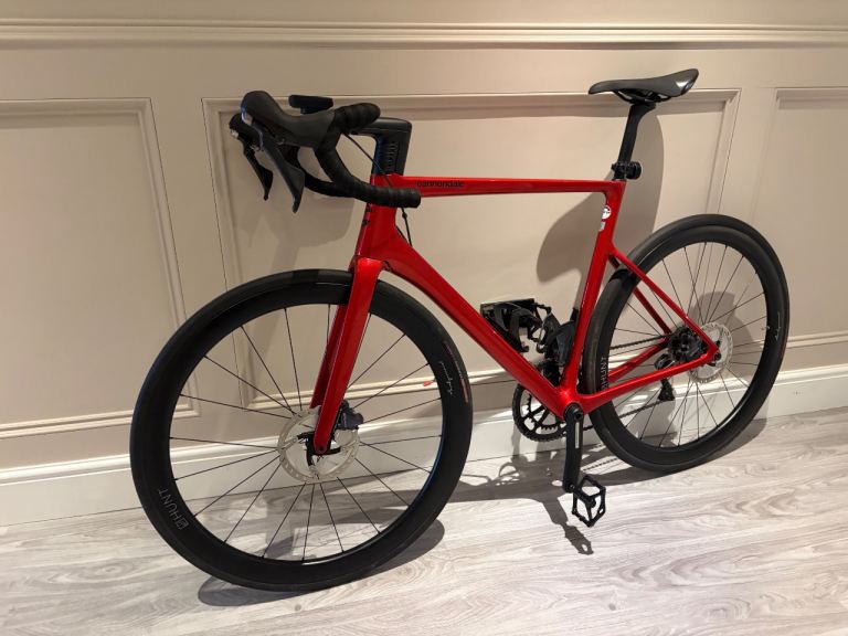 Cannondale SuperSix EVO Hi-MOD Carbon Disc Ultegra Road Bike carbon wheels