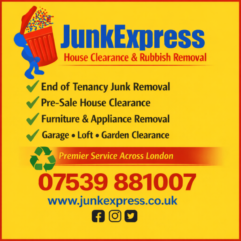 URGENT RUBBISH REMOVAL & HOUSE CLEARANCE, END OF TENANCY PROPERTY CLEARANCE & OFFICE JUNK REMOVAL