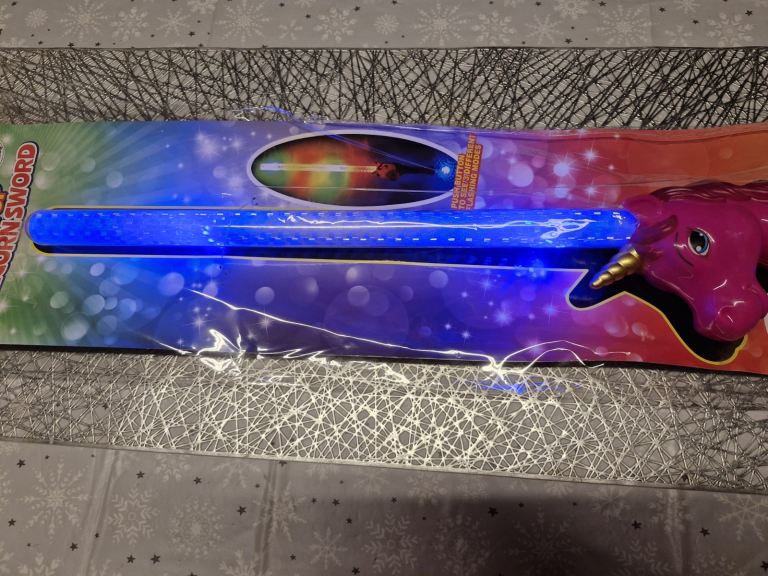 Unicorn flashing light 