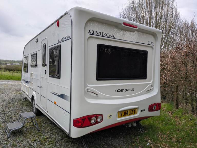 Omega Compass 505 5 berth Caravan