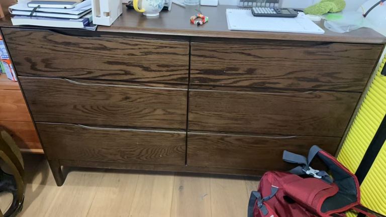 Solid wood wardrobe or side table 