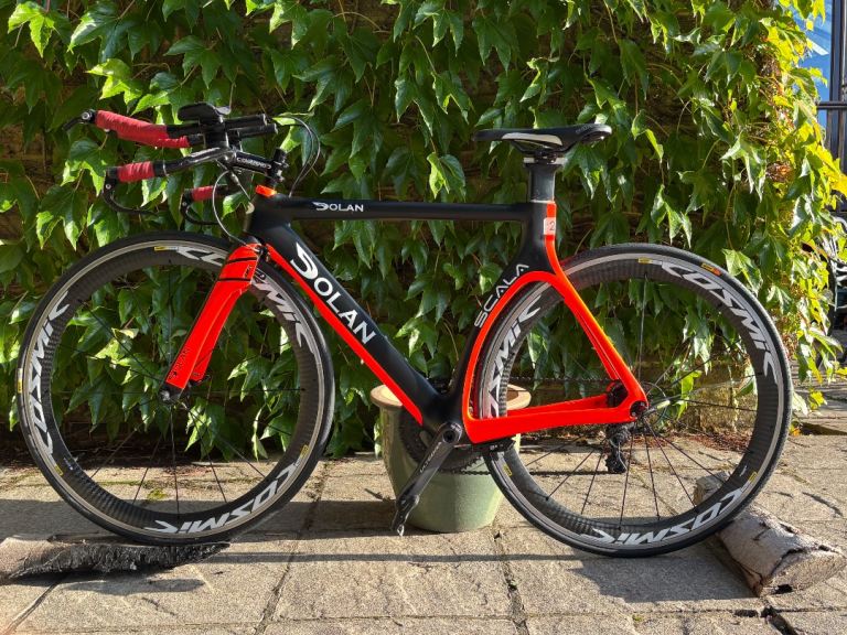 Dolan Scala Carbon TT / Tri Bike - Shimano Ultegra - Mavic Cosmic Wheels -S,50 (barely used!)