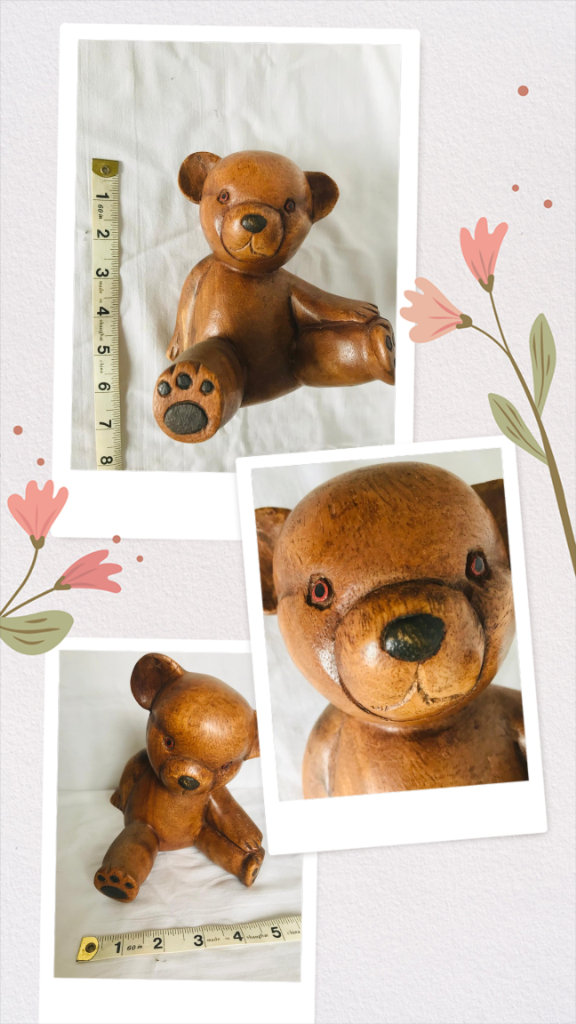 Solid wood teddy 