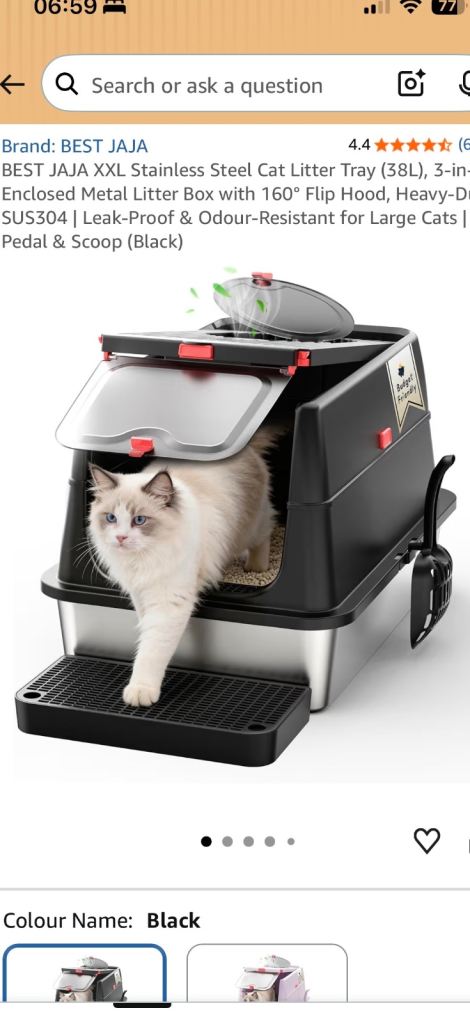 Cat litter tray