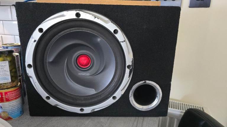 Pioneer Amp and Kenwood Sub