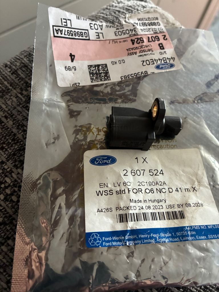 Ford Kuga sensor