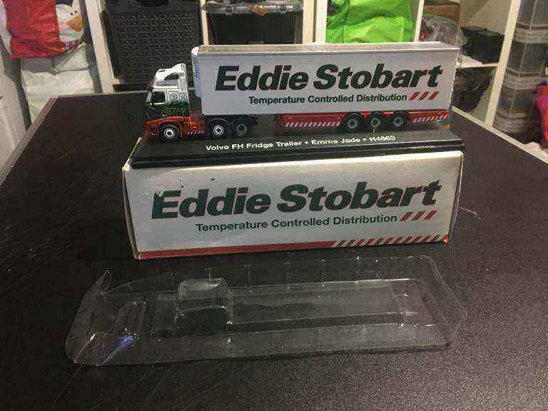 Eddie Stobart Volvo FH Fridge Trailer Model Truck