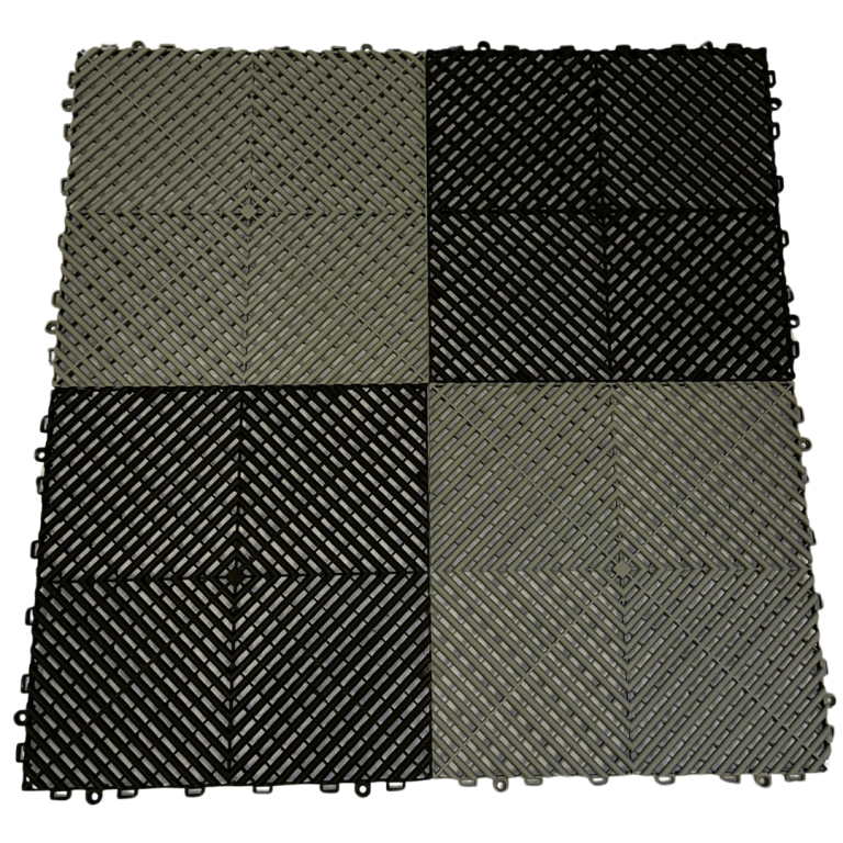 image for Garage Guard 400mm² Floor Tiles - Flooring Auto Detailing Workshop Warehouse Tuff