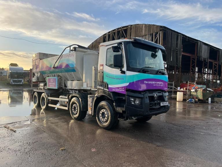 2014 64 Renault C (C) 430 8x4 , BAYLYNX VOLUMETRIC MIXER 