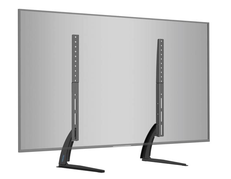 TV Stand - BONTEC Universal Table Desk Pedestal TV Stand for 22-65" LCD/LED TVs
