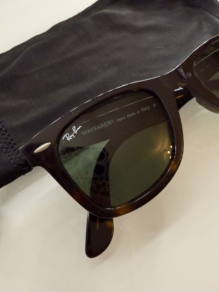 Ray-Ban Wayfarer RB2140 902 Tortoise Unisex Sunglasses