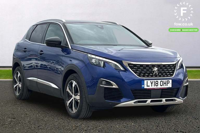 2018 Peugeot 3008 1.5 BlueHDi GT Line 5dr EAT8 Hatchback DIESEL Automatic