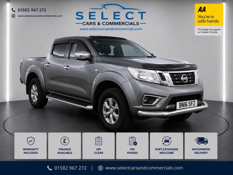 2016 Nissan Navara 2.3 NP300 Navara Acenta dCi 4WD Pickup Diesel Manual
