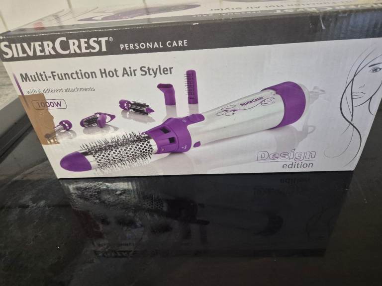SilverCrest Multi-Function Hot Air Styler – New in Box