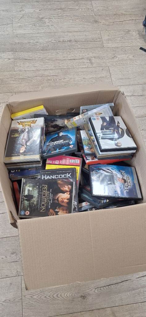 Free large box full of DVD's