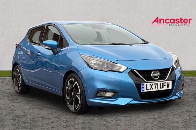 2021 Nissan Micra 1.0 IG-T 92 Acenta 5dr CVT Automatic Hatchback Petrol Automatic