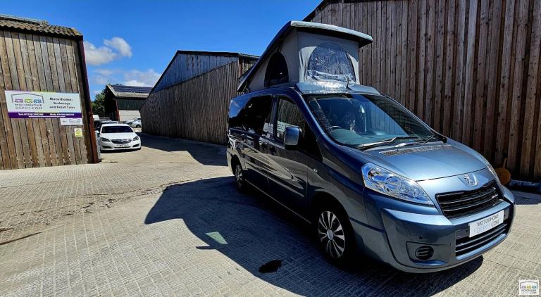 Peugeot Expert Tepee 2016 pop top camper 4 berth 5 belts 29k SWB 