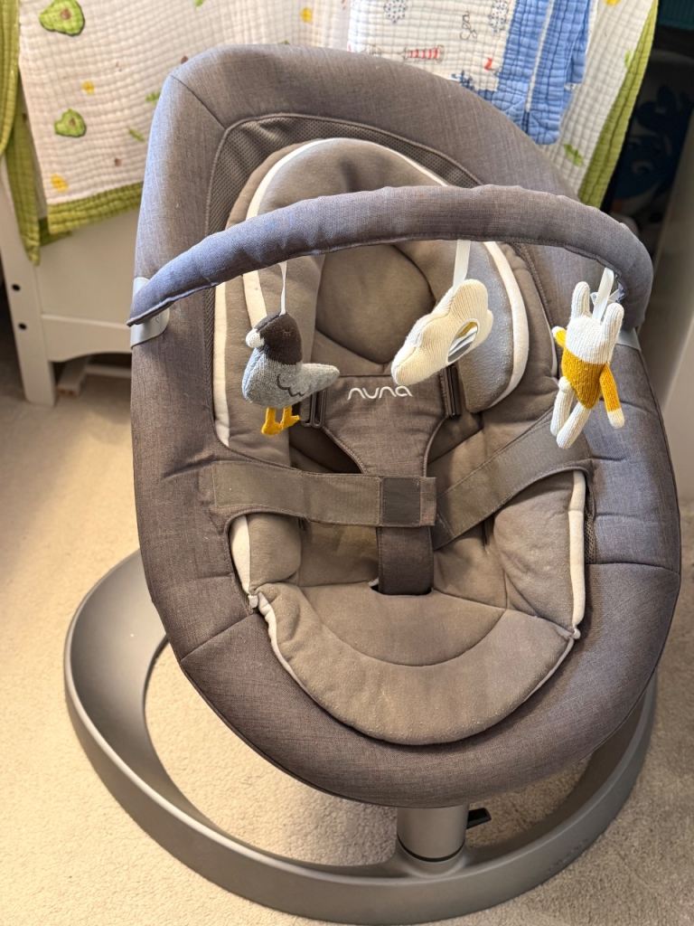 Nuna Leaf Baby Swing – Calm Rocking Chair – Great Condition