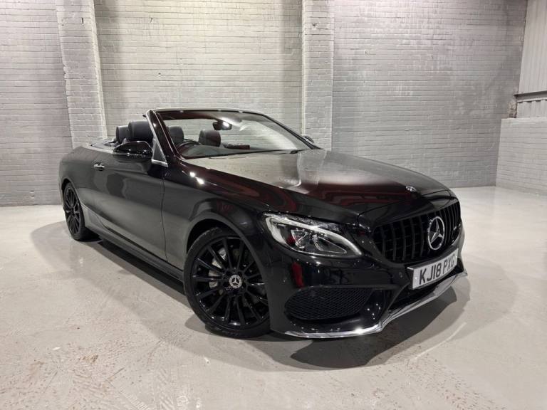 2018 Mercedes-Benz C Class 2.0 C300 AMG Line (Premium Plus) Cabriolet 2dr Petrol G-Tronic+ Euro 6...