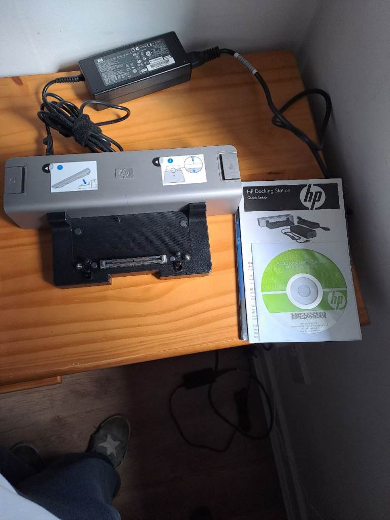 HP UltraSlim Docking Station 2013 + 120W Adapter | EliteBook ProBook Dock - new