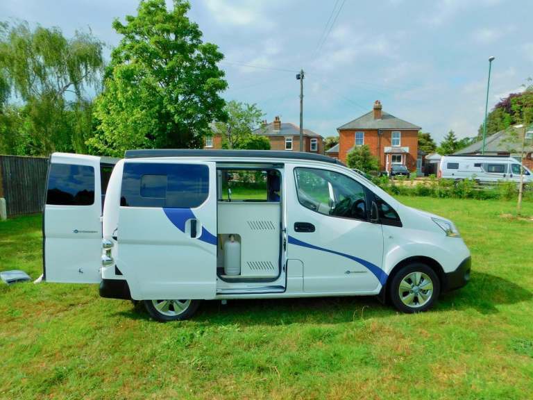 Sussex Campervans Nissan EV200 AUTOMATIC 2 to 3 Berth All Electric Campervan.